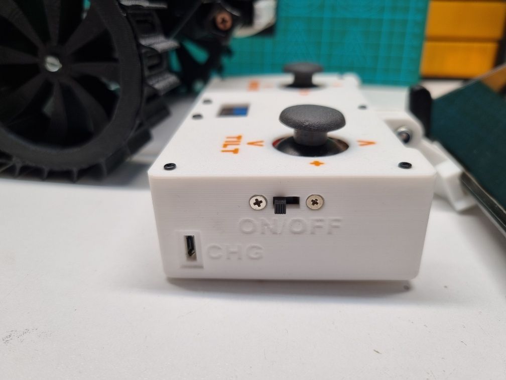 Robot pentru inspectie cu camera Gopro