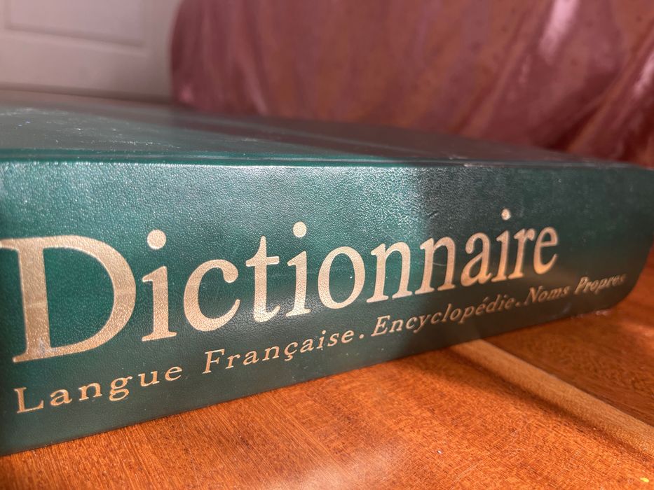 dictionar si enciclopedie franceza datata din anul 1980