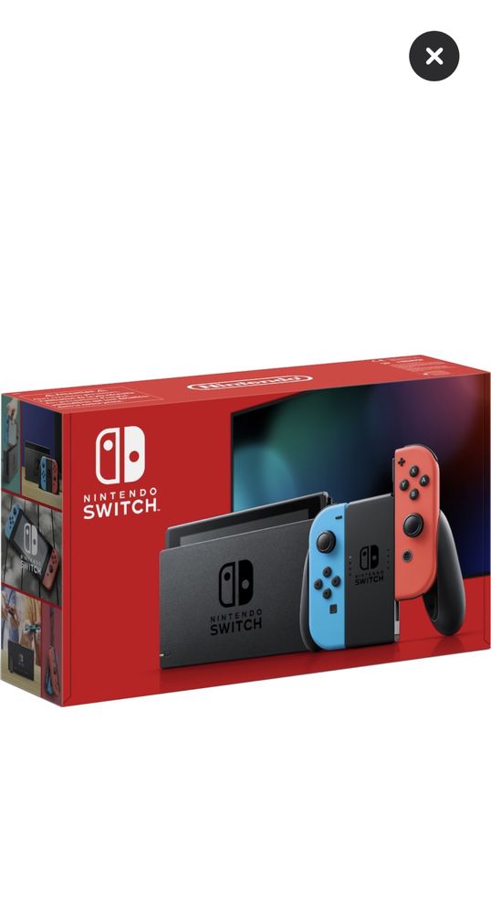 Конзола Nintendo switch NeonRed&NeonBlue - гаранция