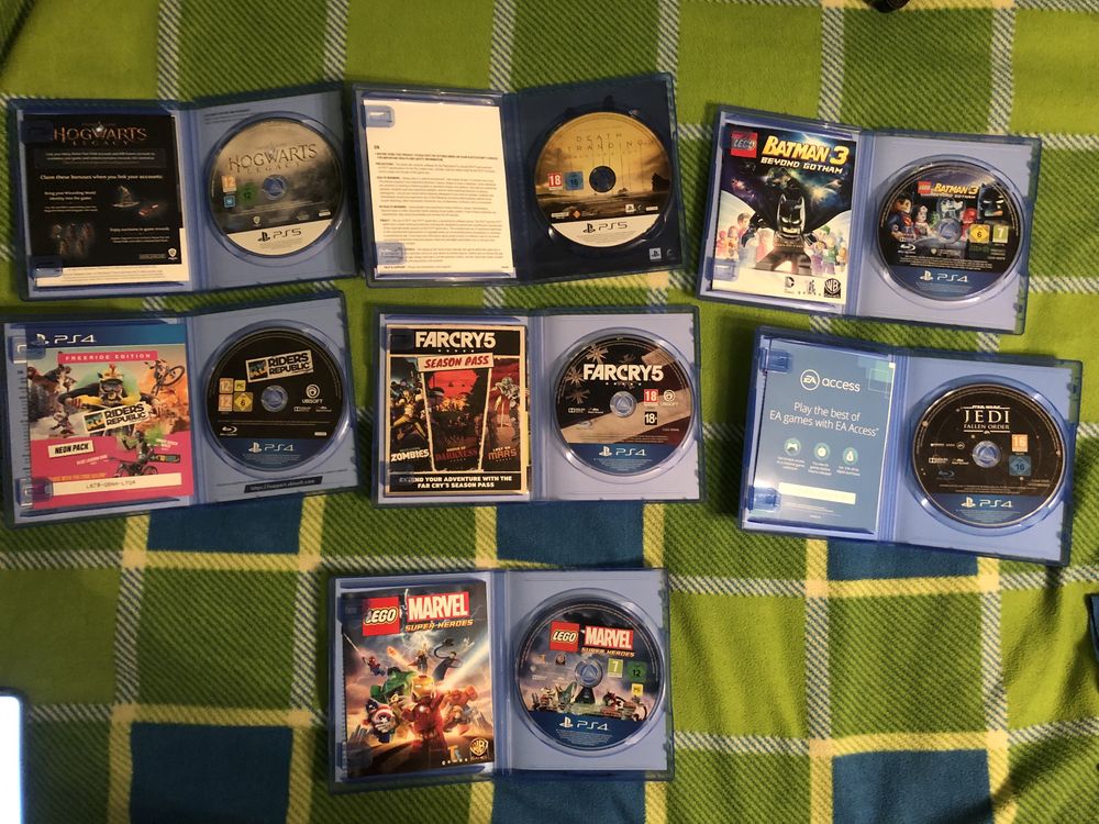 Игри за PS4 и PS5 с книжки, различни жанрове