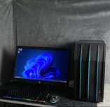 Игровой компьютер GTX 1050 Ti, SSD, FSP + монитор 22” Full HD
