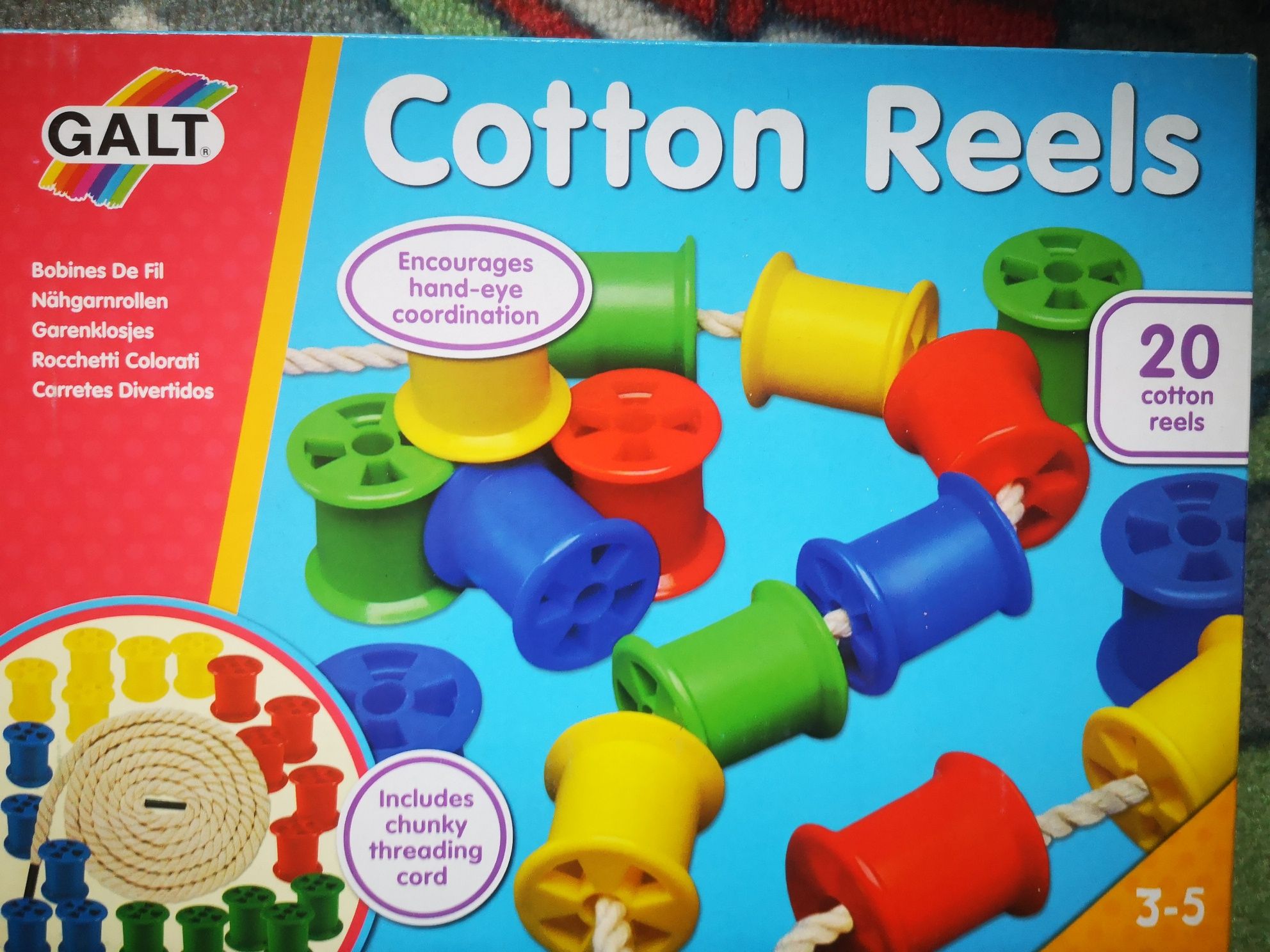 Joc dexteritate  cotton reels