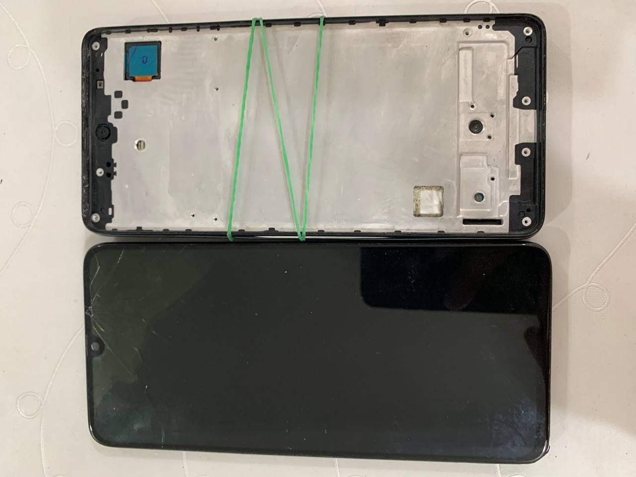 redmi not 7 a02 ekran ketkan