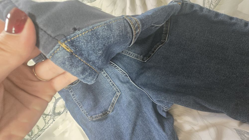 Дънки за бременни H&M и клин Soon Mama за бременни Размер L XL Лот