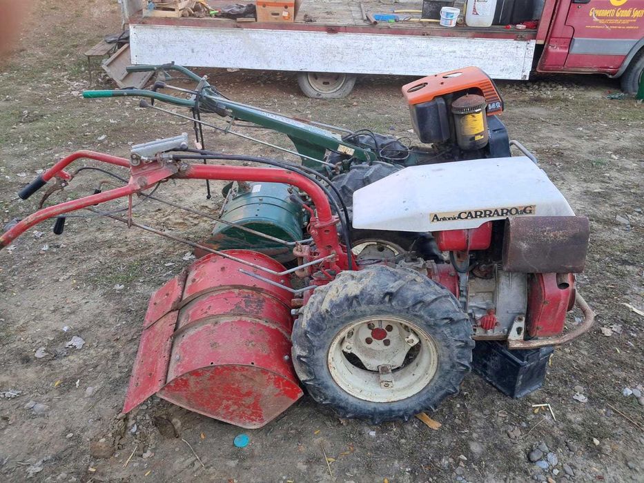 Motosapa Motocultor Goldoni Carraro motor diesel 14 CP, import Italia