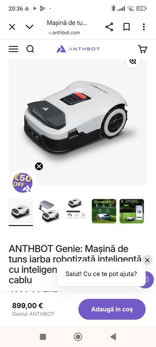 Robot de tuns iarba