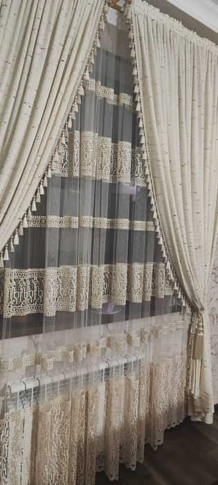 Парда сотилади. Штора, занавески, портьеры продаются.