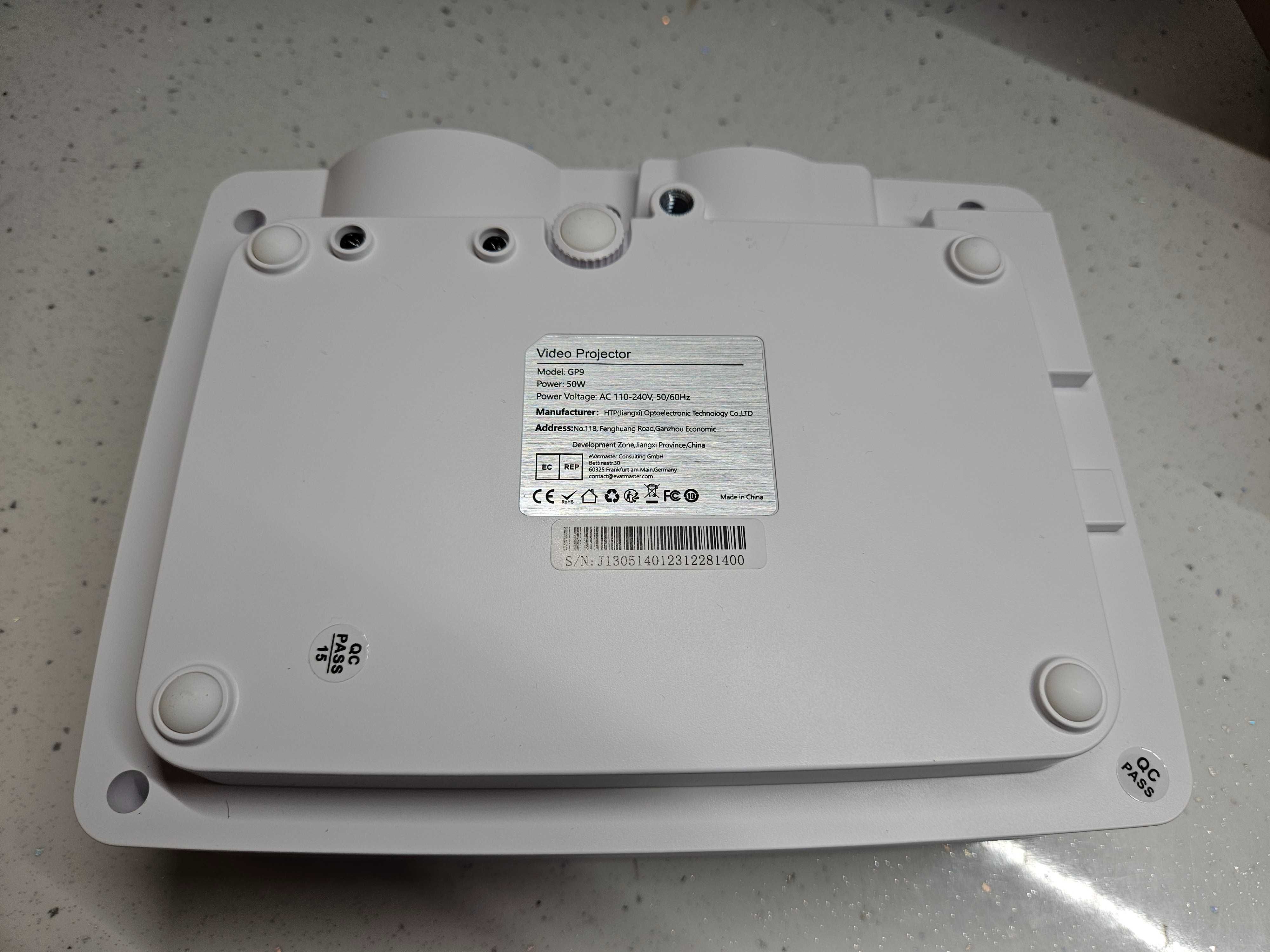 Proiector mini portabil, 120 Ansi lumeni, 800p, alb, Pret Fix