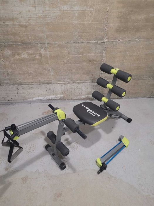 Тренировъчна пейка Wonder Core с подвижна гребна секция