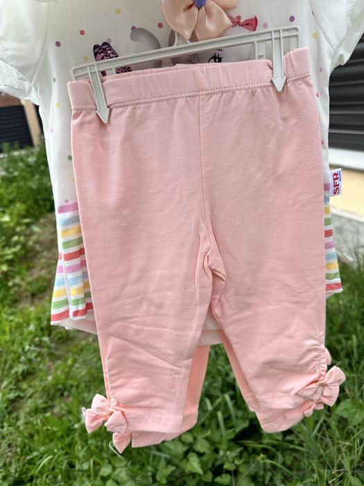 Tricou si colant fetite / compleu / costumas / nou