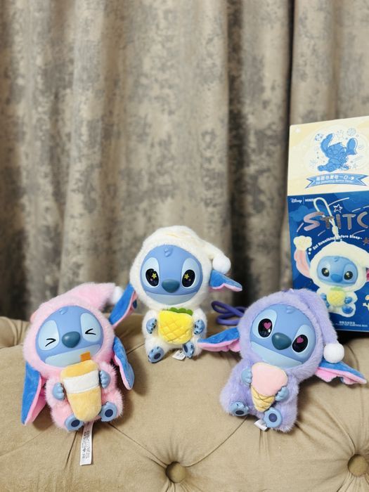 Labubu stitch cu accesoriu Miniso Disney