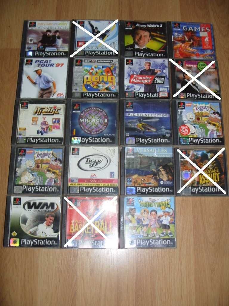 Игри и аксесоари за PlayStation 1, PS1 Част 2 - 20лв за брой