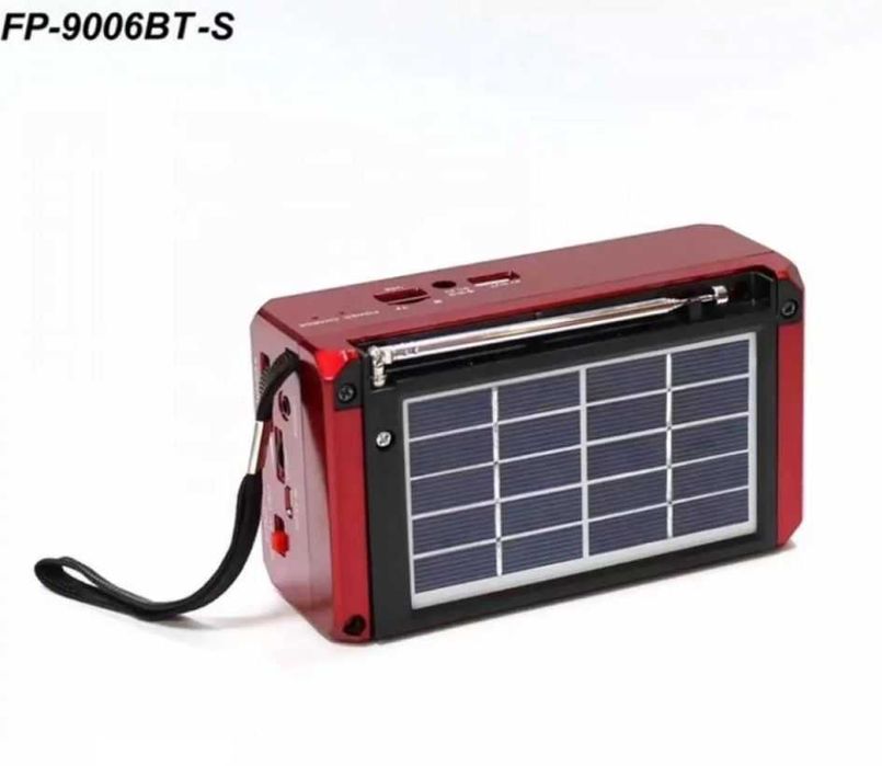 Соларно Радио - Bluetooth / USB и Фенер