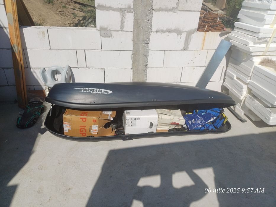 Portbagaj superior universal cu reglaj din prinderii interioare