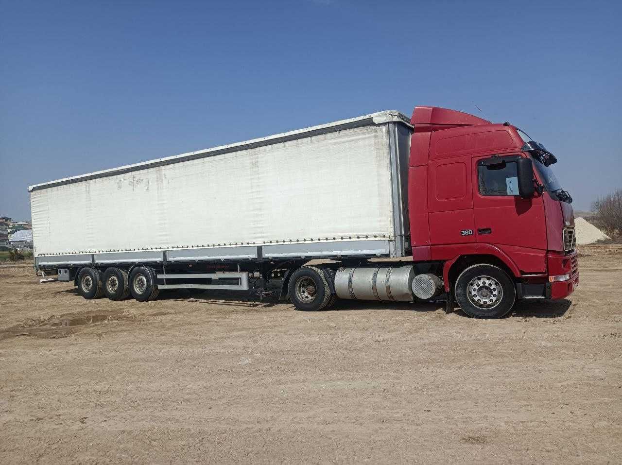 Volvo тягач 2002 присеп 2012 Euro Litsenziyasi bor