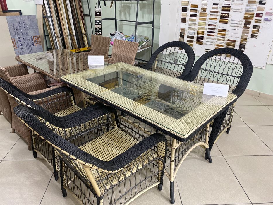 Ротанговая мебель на 4 персоны