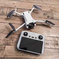 дрон DJI mini 3 + DJI RC + Fly more combi plus белый