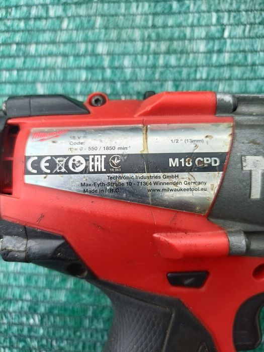 Autofiletanta cu percutie Milwaukee fuel m18 CPD , stare foarte buna