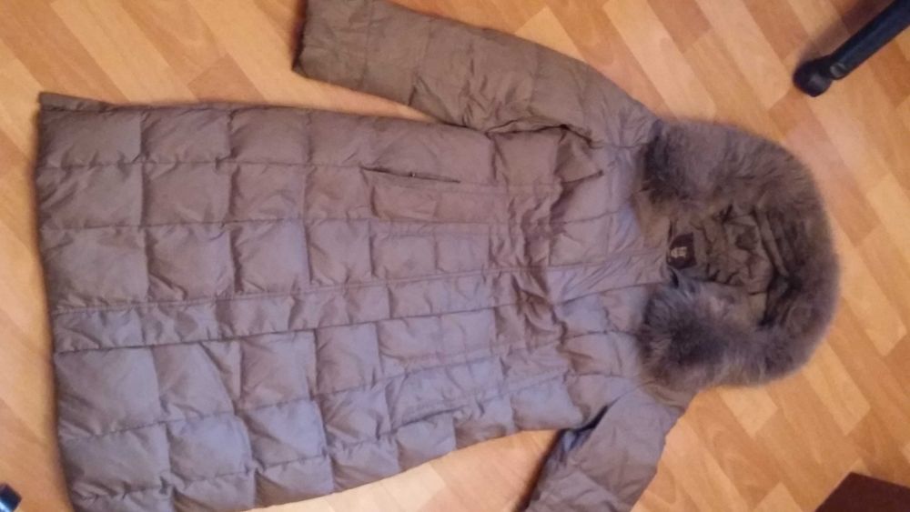 Пуховик с капюшоном