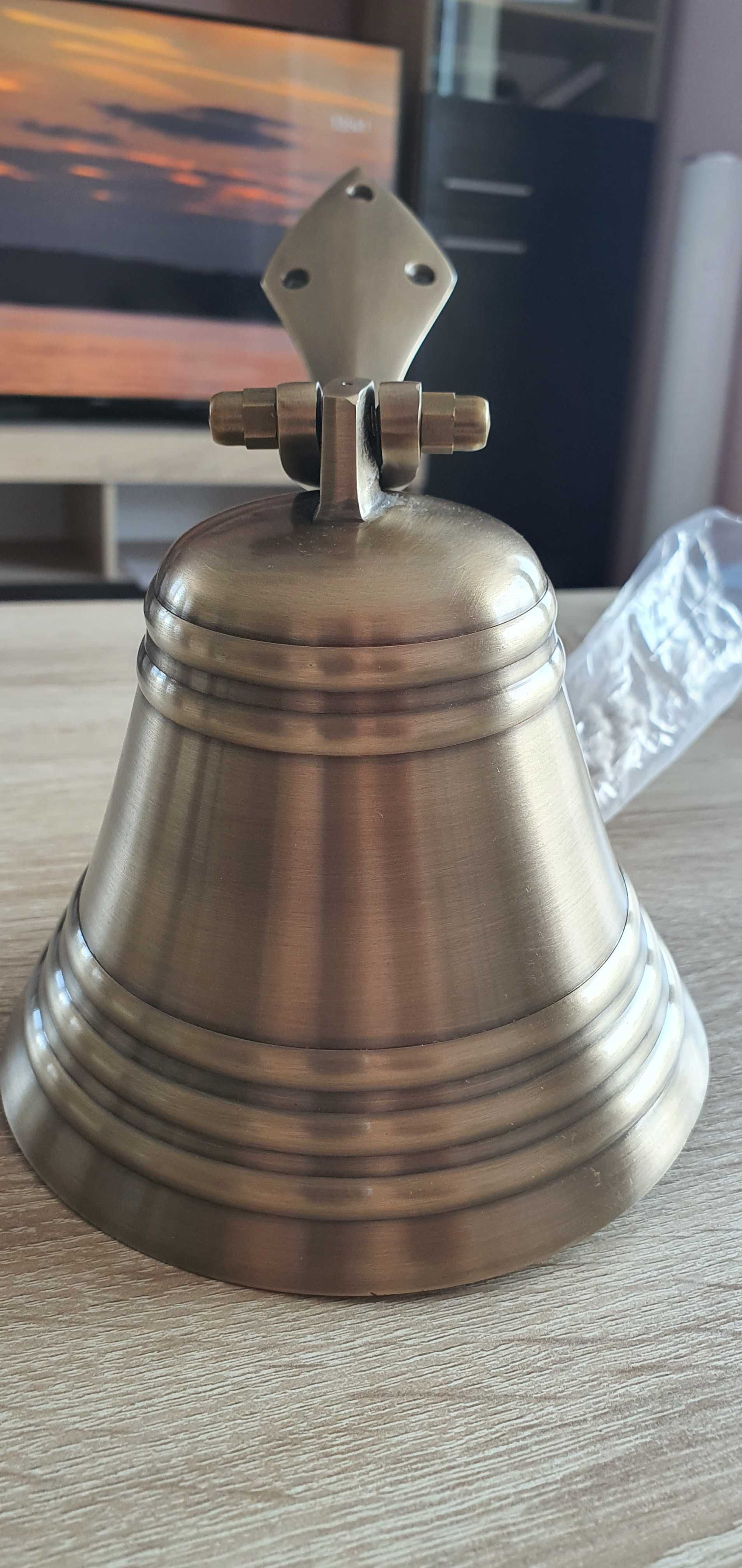 Корабна камбана античен месинг,Ø 12,5сm.Вис.12сm.Germany®