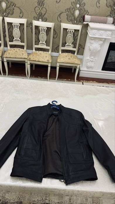 кожаный куртка мужской