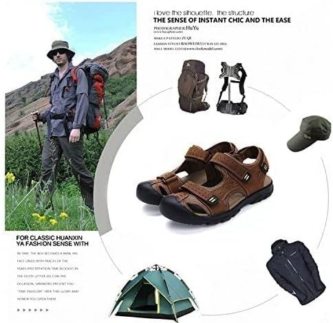 Sandale piele bărbați 42 trekking