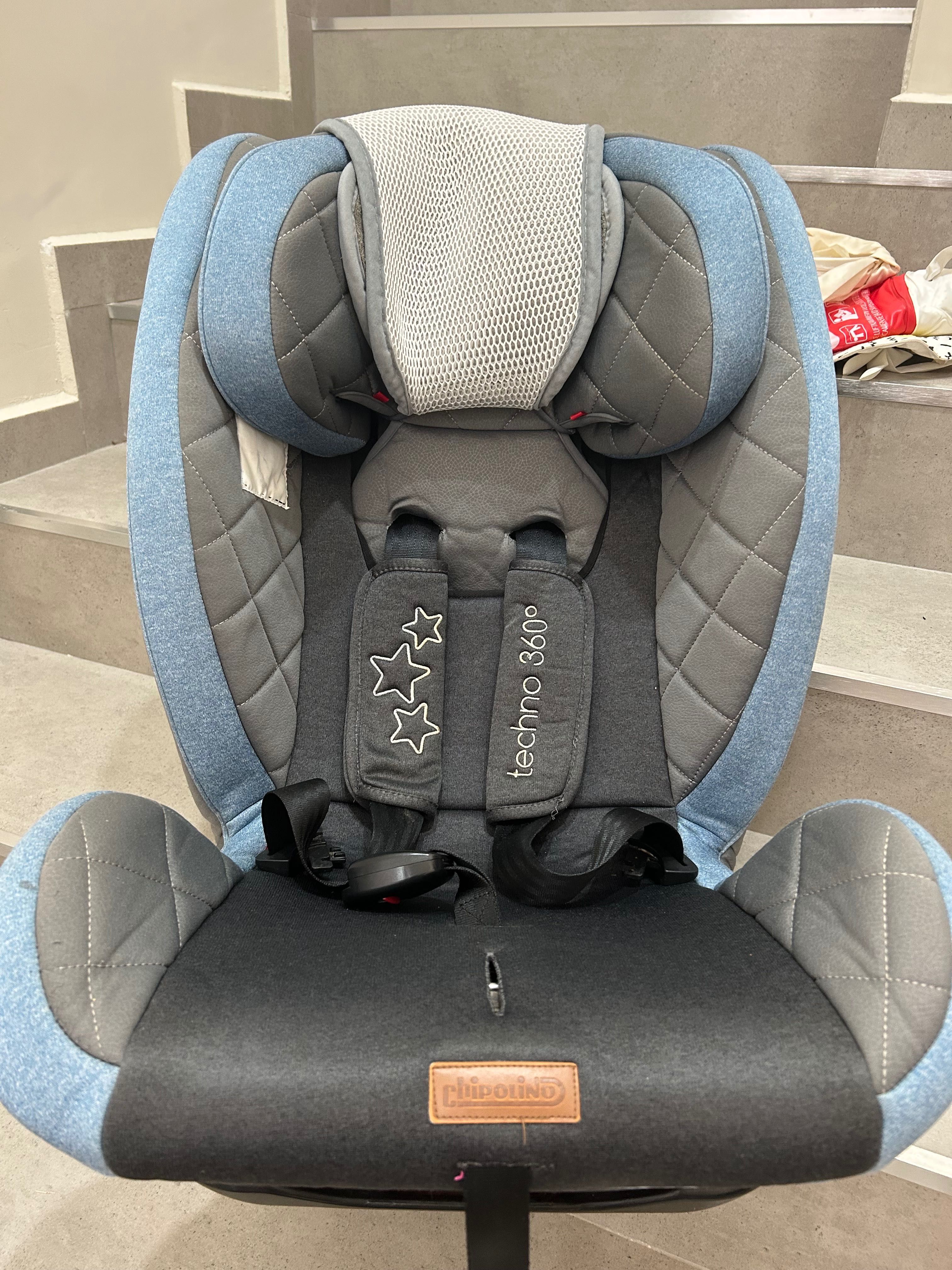 Детско столче за кола Lorelli Techno 360 с ISOFIX система - 0-36 кг
