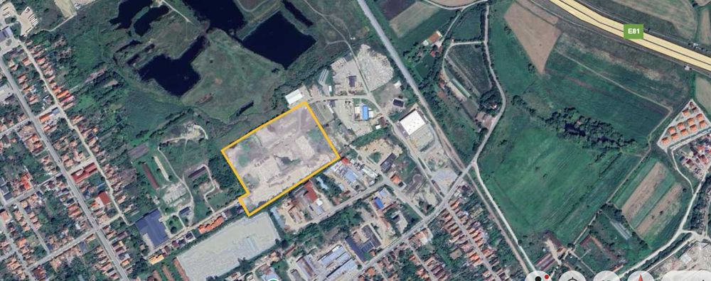 Teren Intravilan 3.6 ha Aiud langa A10