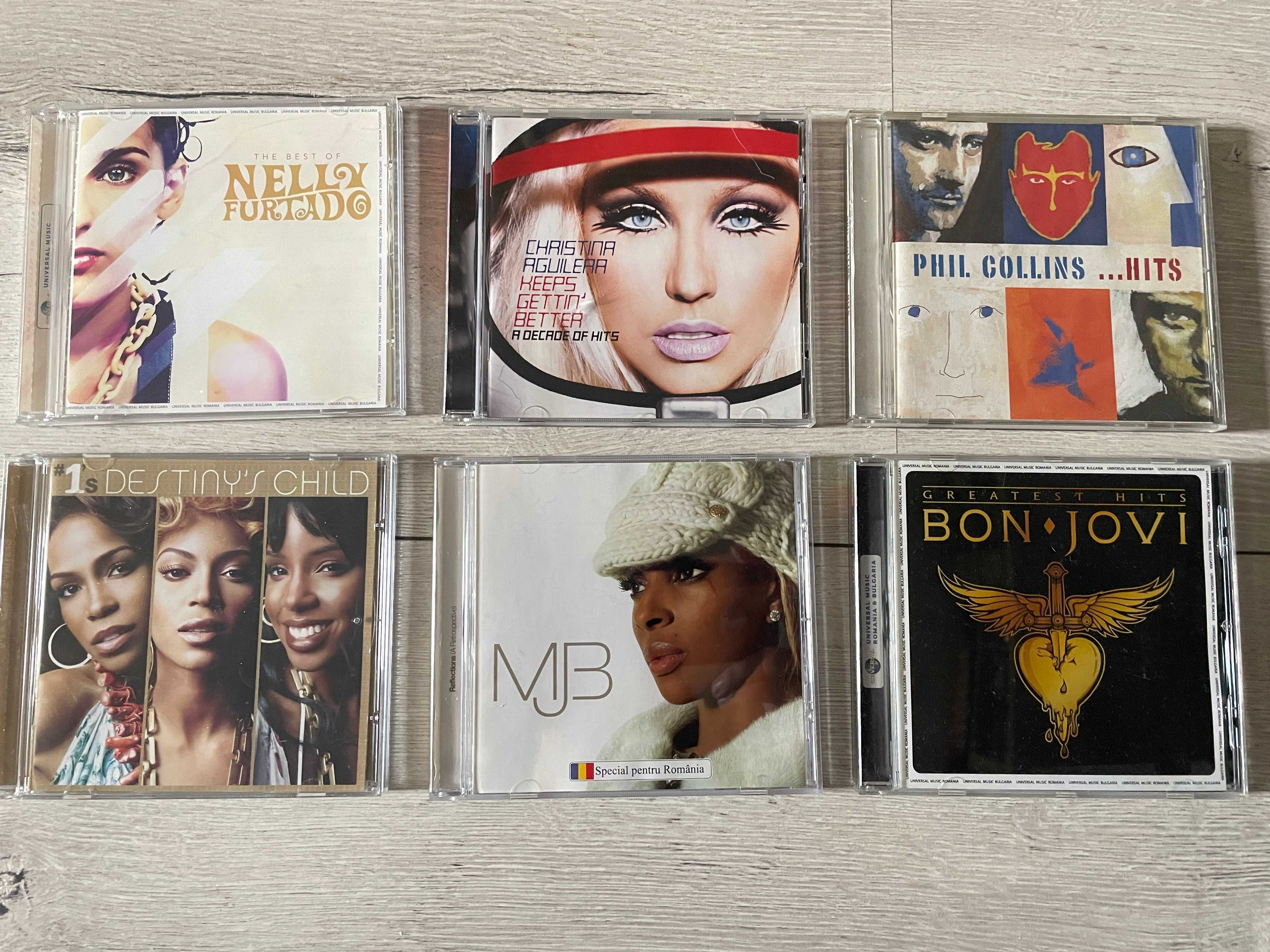 CD-uri muzica straina BEST of : Aguilera,Furtado,Collins,Bon Jovi