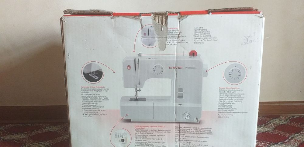 "Singer" 100%kafolat.Holati yangi ,3-4marta tikilgan,