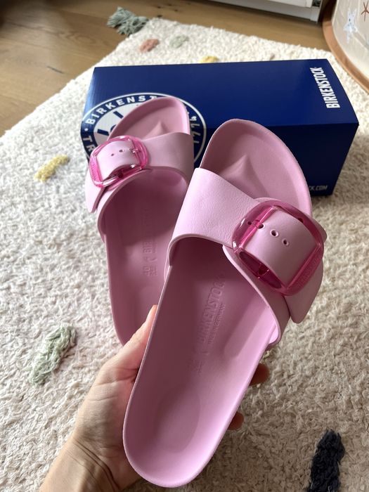 Розови чехли Birkenstock Madrid Big Buckle EVA