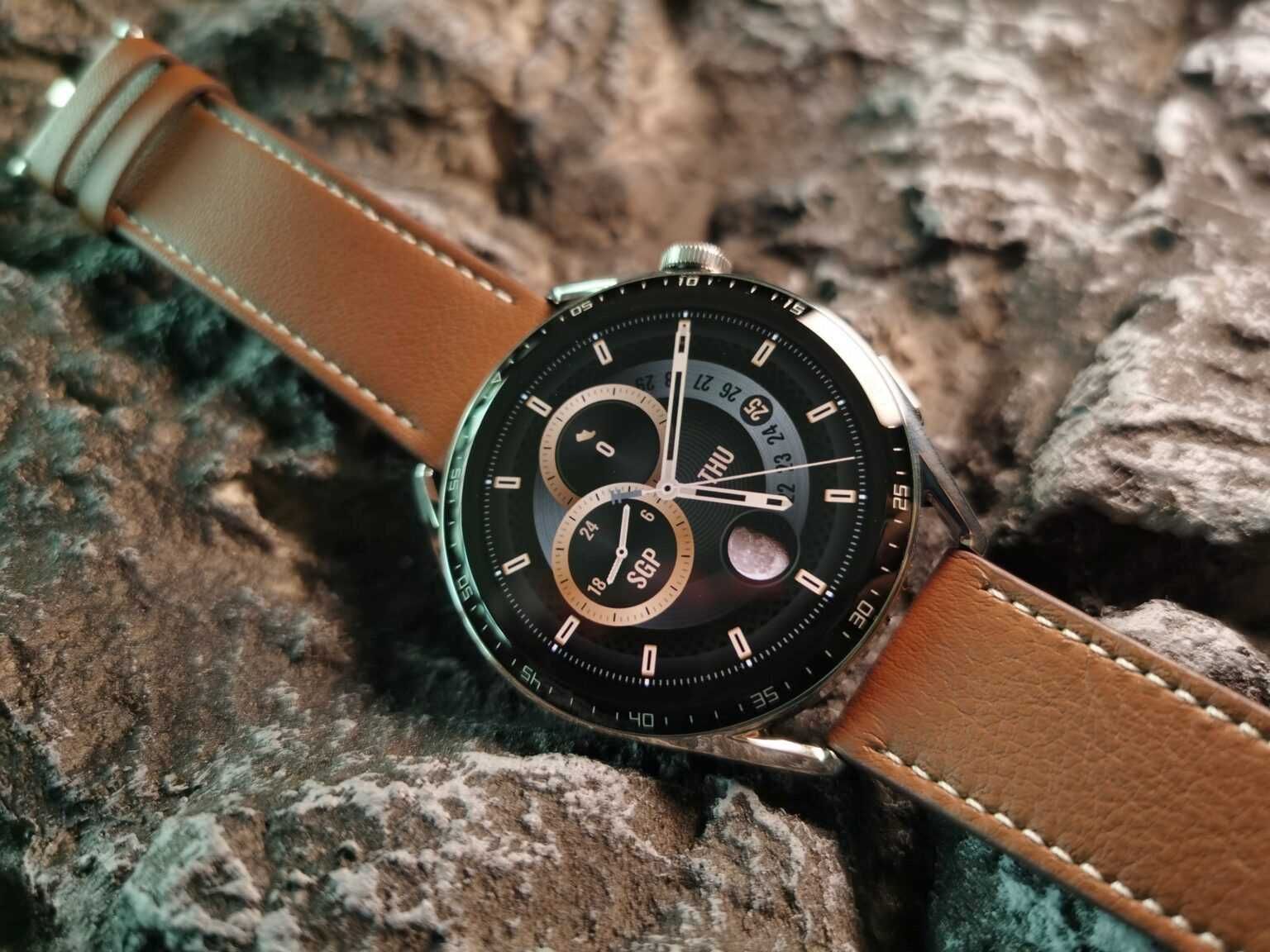 Huawei Watch GТ3 - 1.43"AMOLED, termo, GPSx2 + гаранция