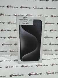 iPhone 15 Pro Max Black 1TB Neverlocked Sigilat