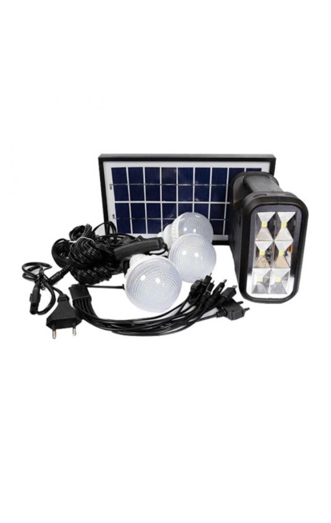 Kit panou solar cu lampa