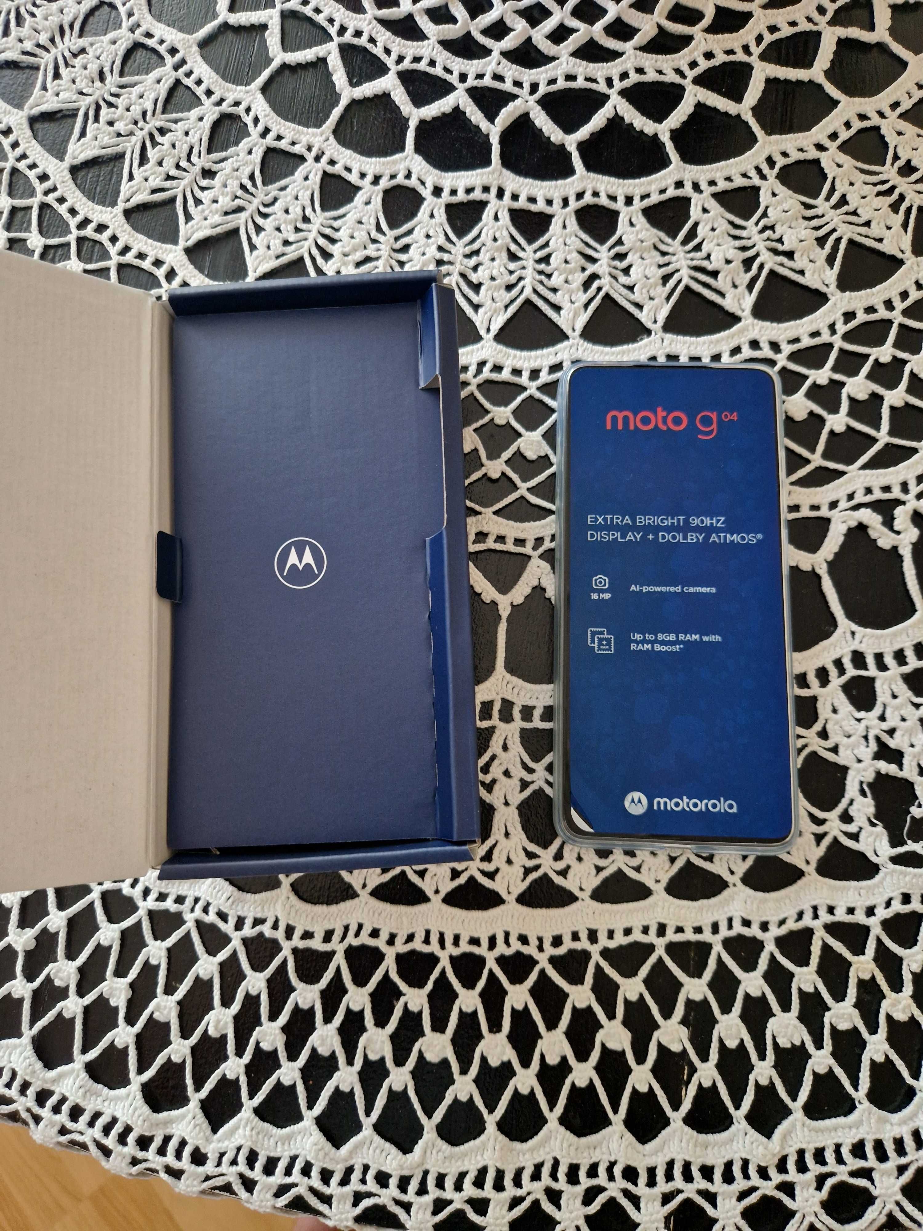 Чисто нов телефон Motorola g 04.