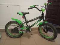 Bicicleta copii RICH Baby R16WTB, roata 16", frana C-Brake, verde