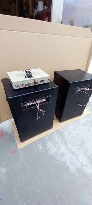 Boxe pasive JRH/amplificator Sunbuk cu bluetooth