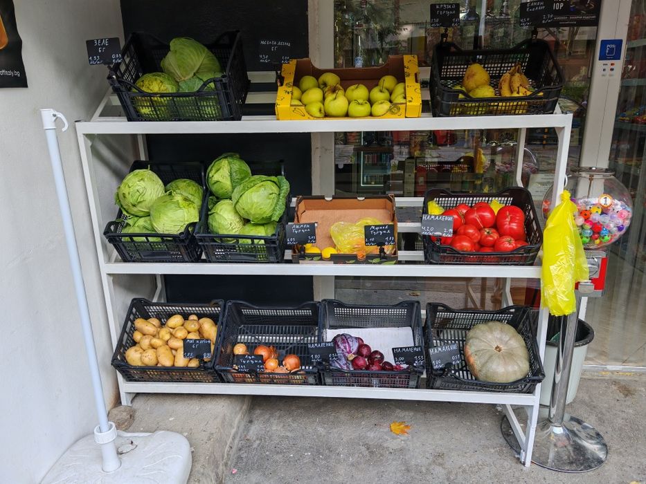 Стилажа за зеленчуци