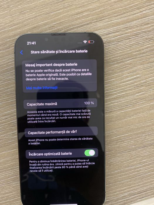Vand iphone 13 pro nou urgent