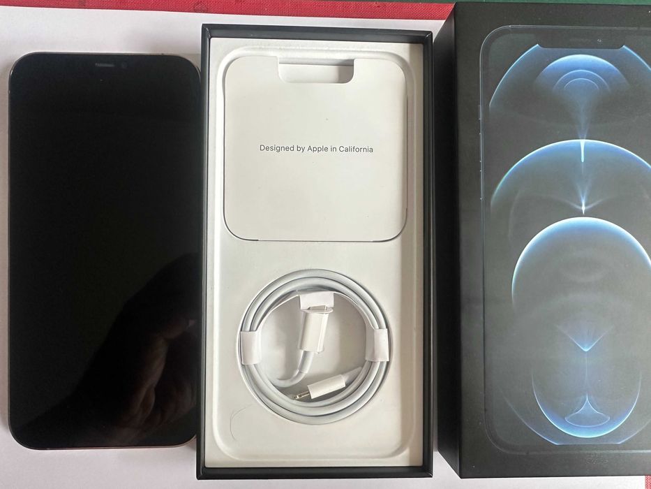 КАТО НОВ iPhone 12 PRO MAX - Златен - 128GB - Отключен - 100% БАТЕРИЯ