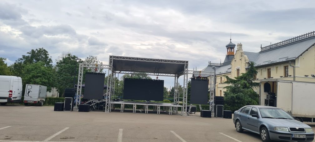 Închiriez scenă profesionala  completă