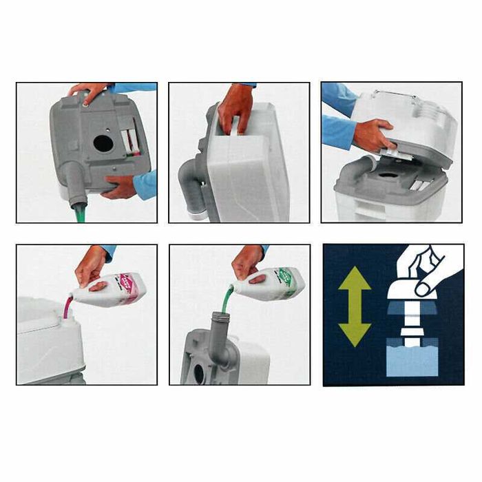 Преносима химическа тоалетна Thetford Porta Potti 365