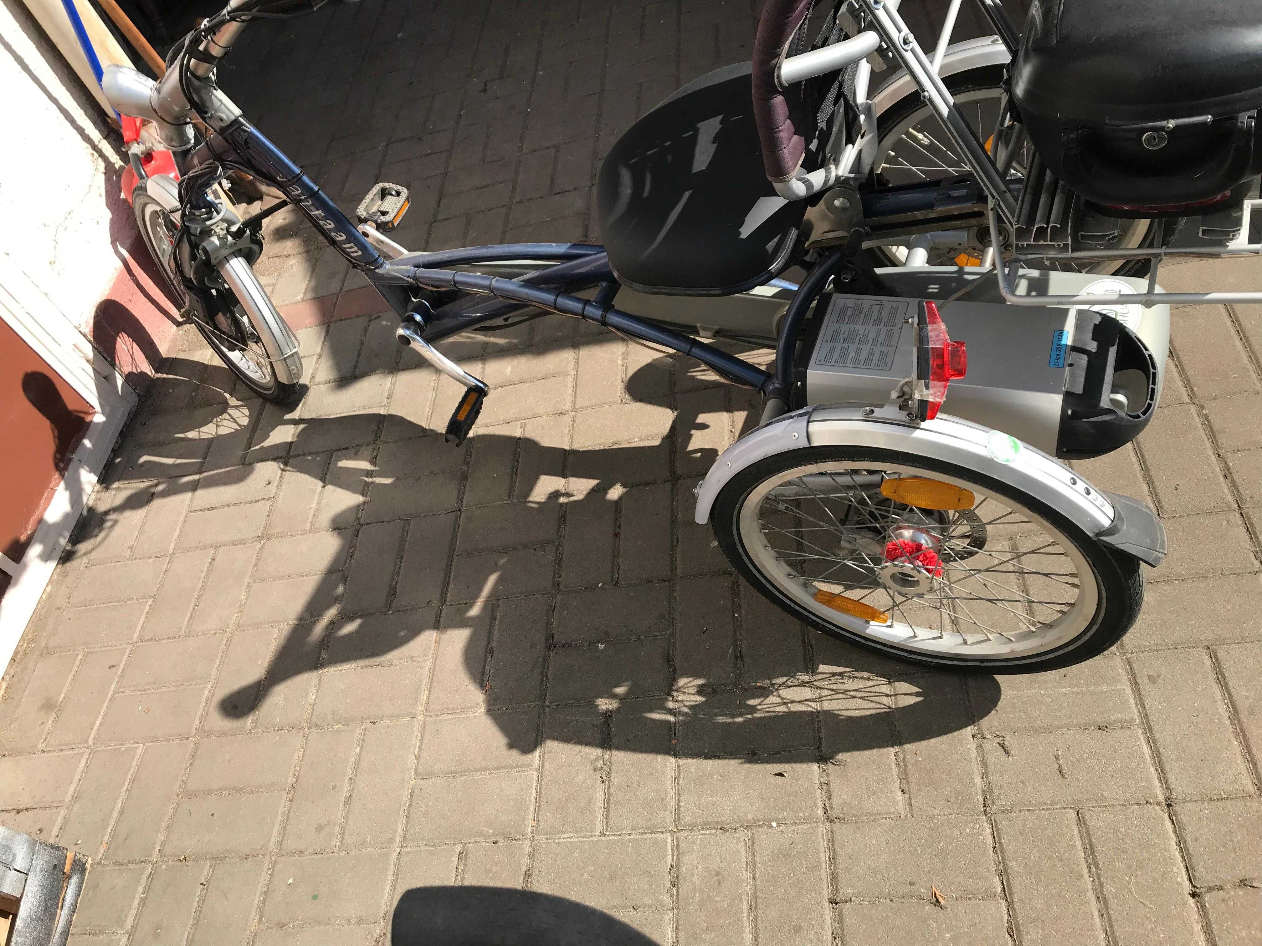 Triciclete Adulti 2 buc, 1 Electrica Olandeza pentru varstnici