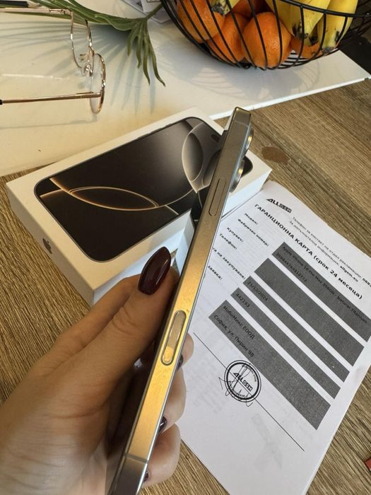 Iphone 16 pro max -256gb