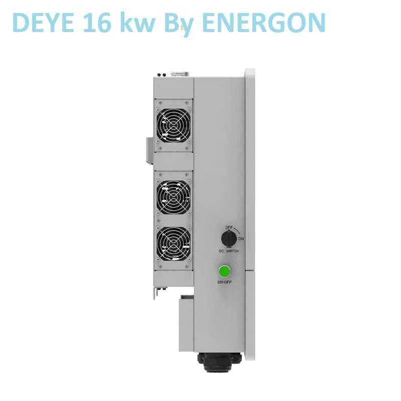 Mонофазен хибриден инвертор DEYE 16KW SUN-16K-SG01LP1-EU