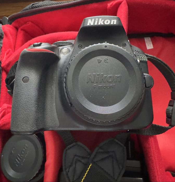 Aparat foto DSLR Nikon D3300 + 2 obiective