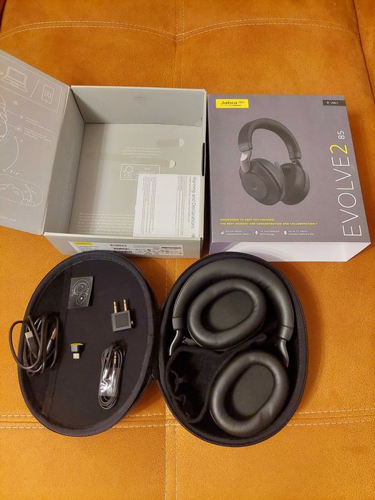 ‼️ Noi la cutie - JABRA Evolve2 85 PRemiUM GamiNG SounND Casti profesi