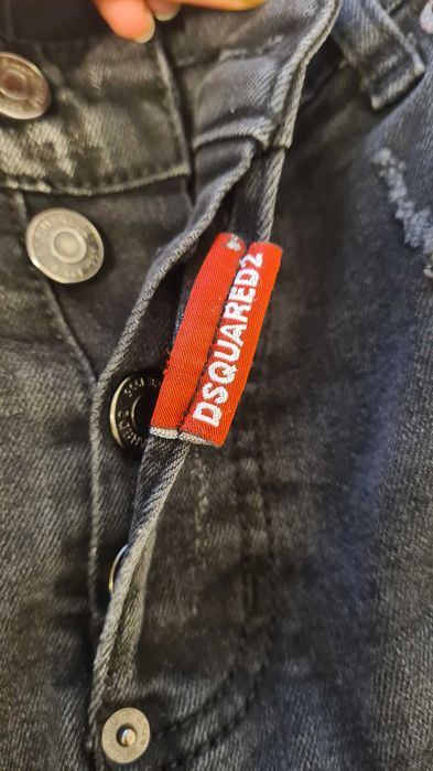 Дънки Dsquared2 мъжки, черни