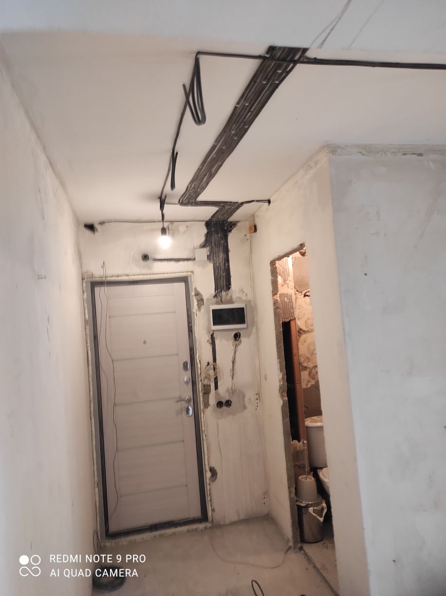 Комплексный ремонт квартир(черновые,предчистовые),вторичка от 25 тысяч