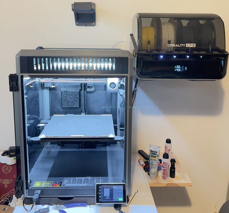 3D принтер - Creality K1 MAX + CFS
